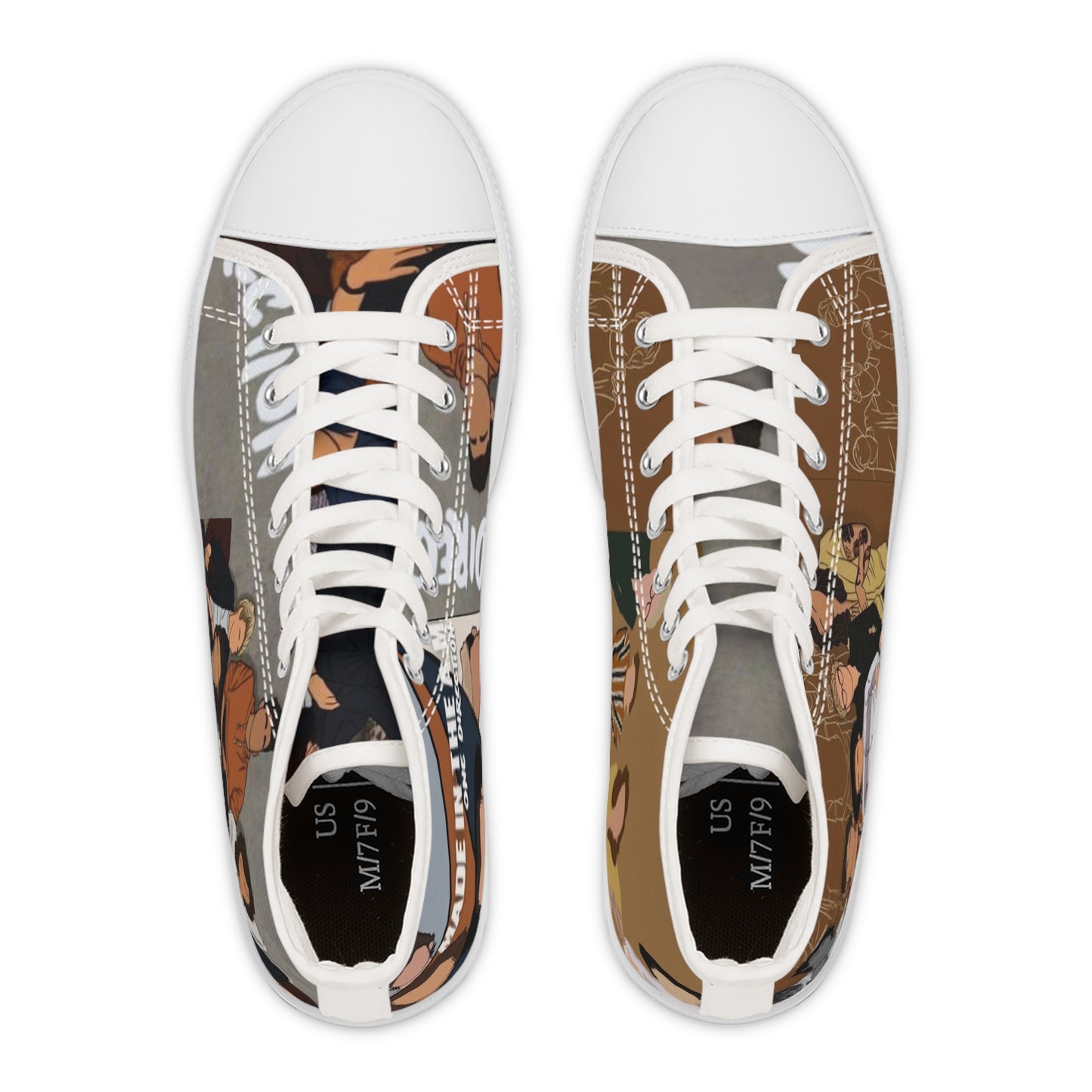 Sneakers - One Direction Made In The A M - Women's High Top Sneakers