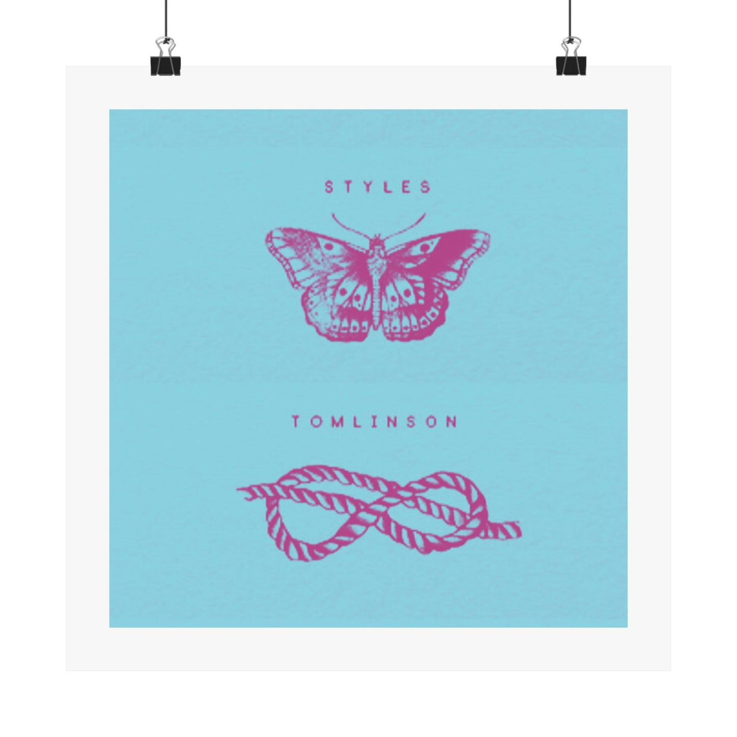 Harry & Louis Tattoo Poster