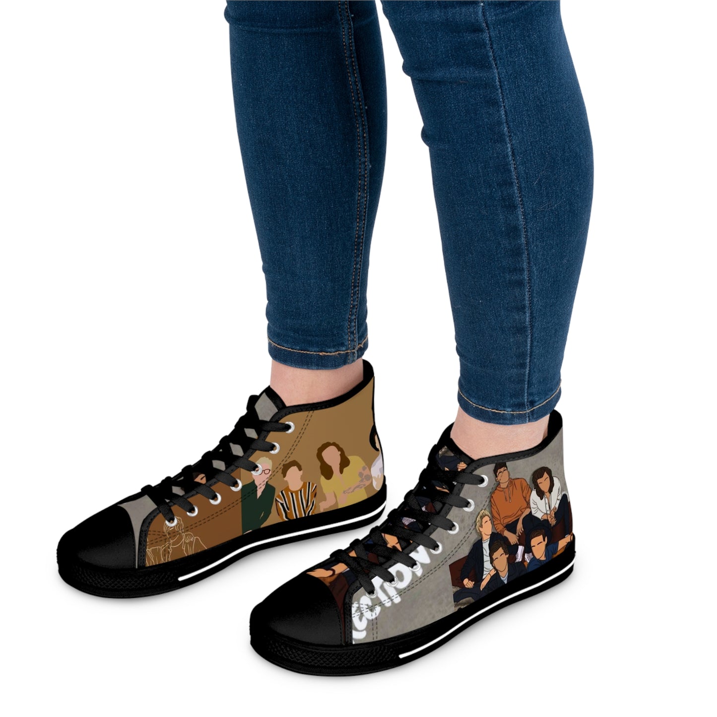 Sneakers - One Direction Made In The A M - Women's High Top Sneakers