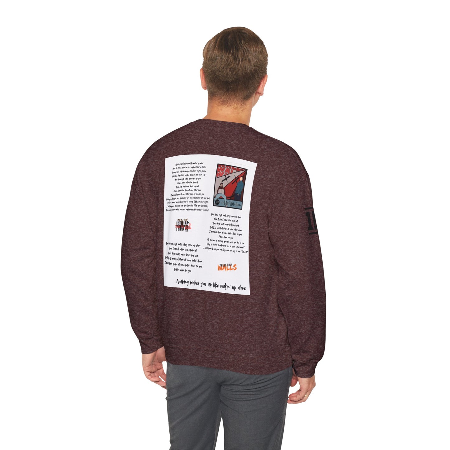 LT Walls Lyrics Unisex Sweatshirt.