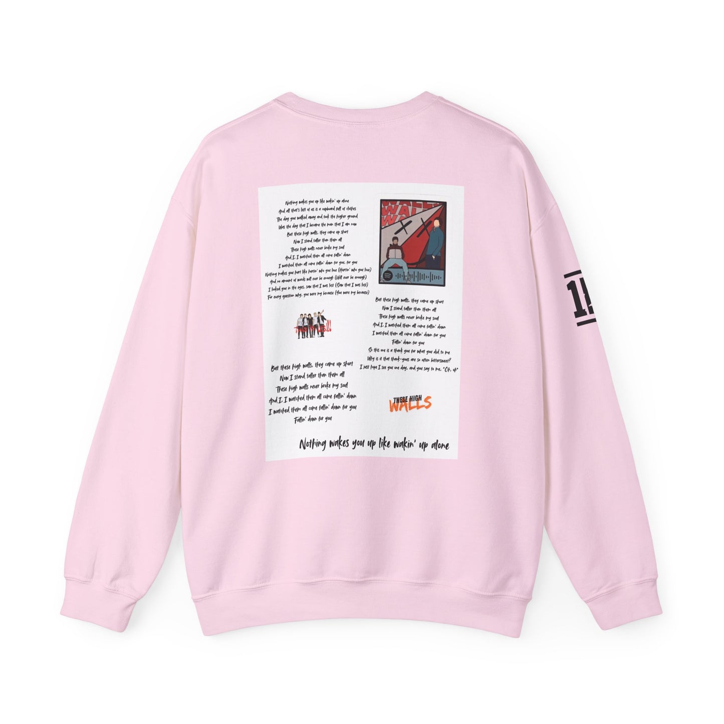 LT Walls Lyrics Unisex Sweatshirt.