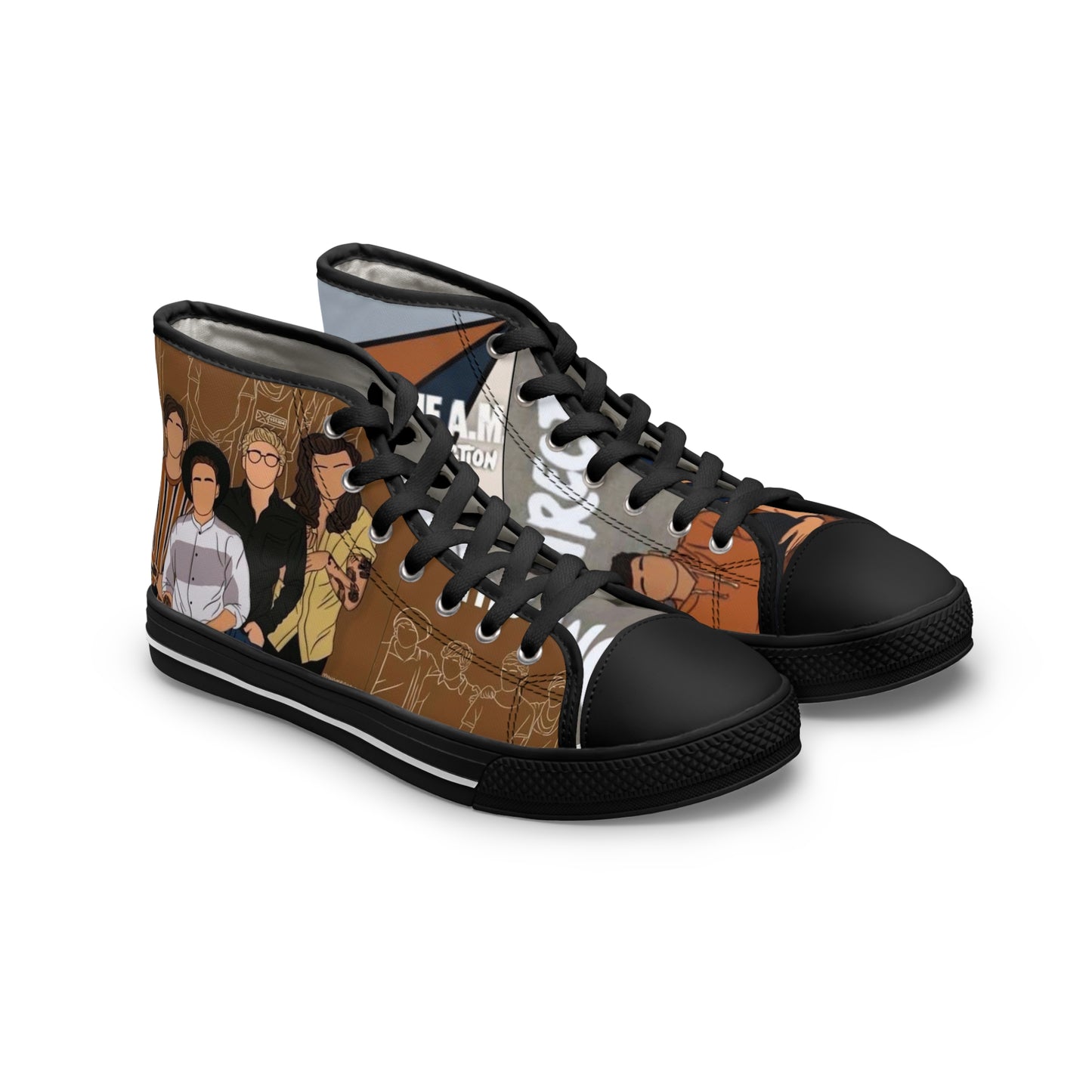Sneakers - One Direction Made In The A M - Women's High Top Sneakers