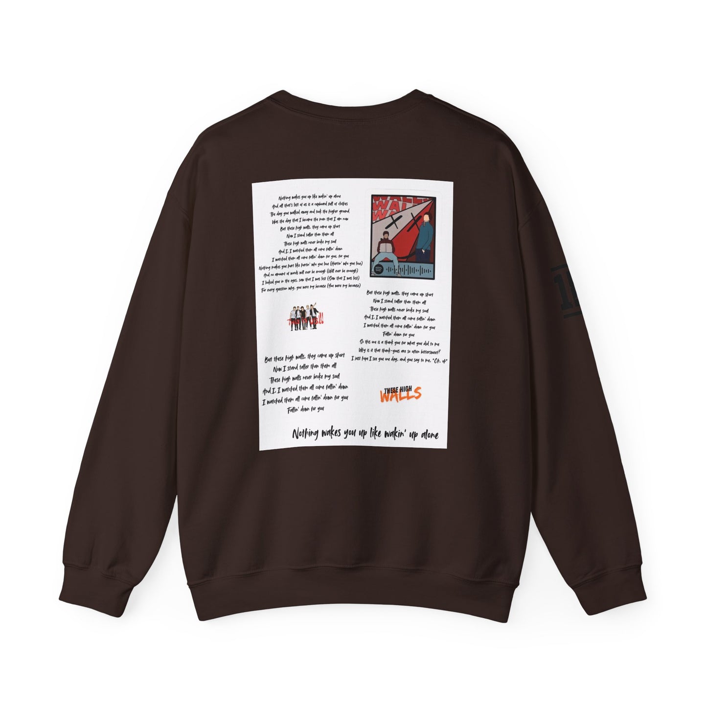 LT Walls Lyrics Unisex Sweatshirt.