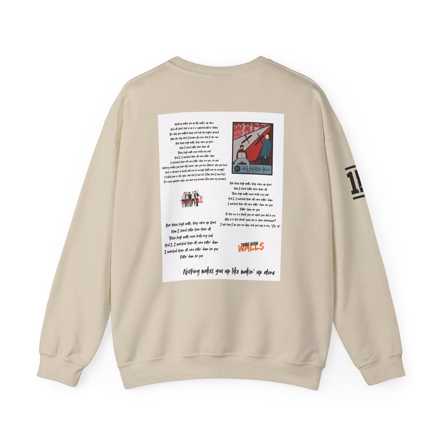 LT Walls Lyrics Unisex Sweatshirt.
