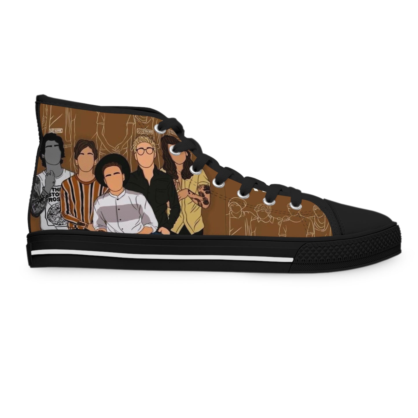 Sneakers - One Direction Made In The A M - Women's High Top Sneakers
