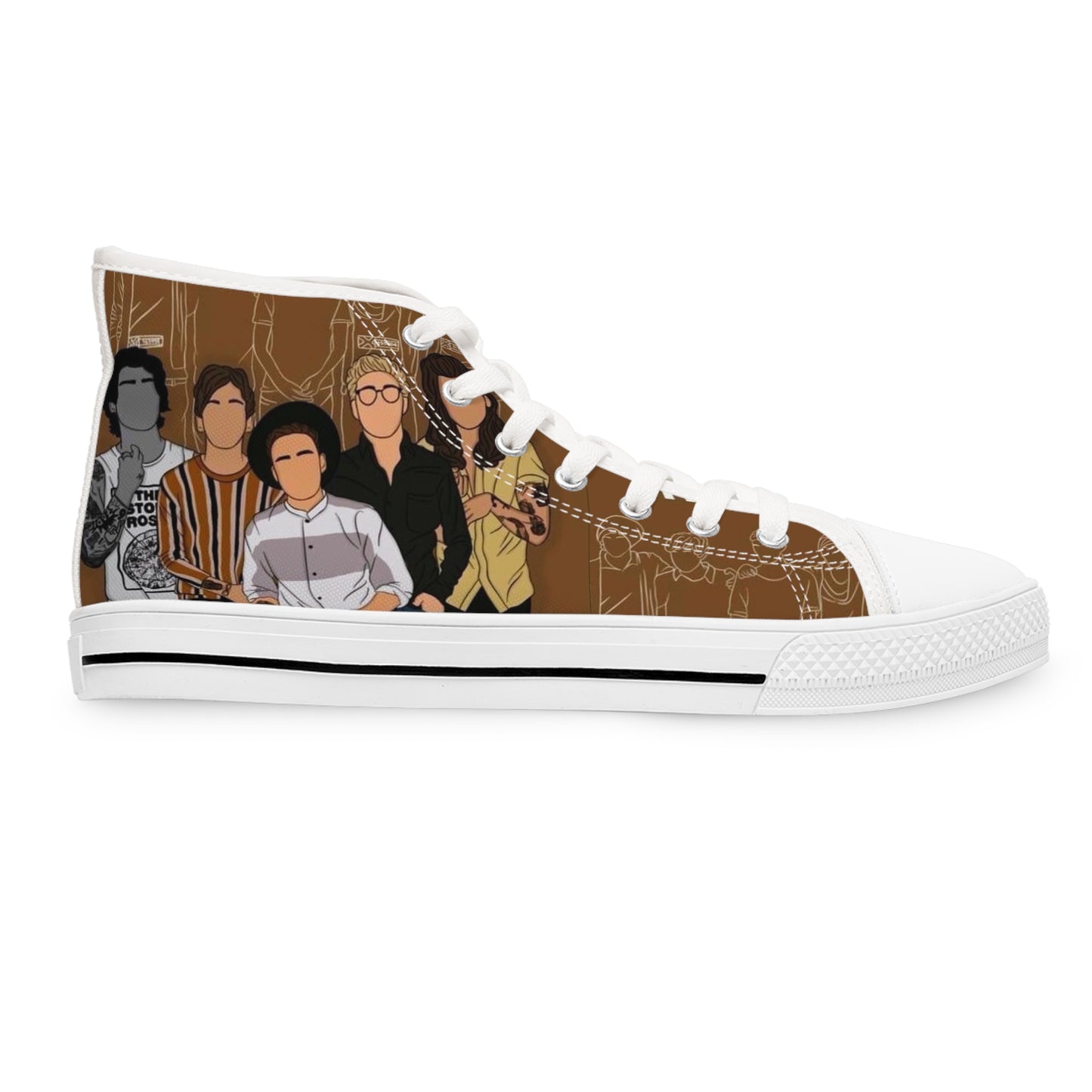 Sneakers - One Direction Made In The A M - Women's High Top Sneakers