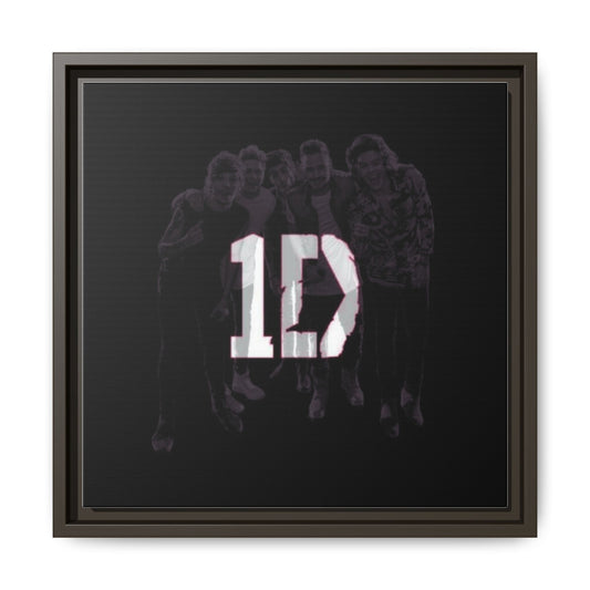 1D Matte Canvas, Framed (Multi-color)