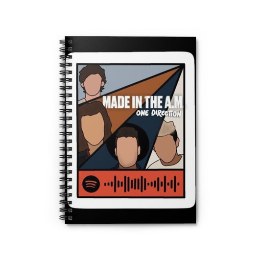 1D Made In The A.M. - Spiral Notebook - Ruled Line