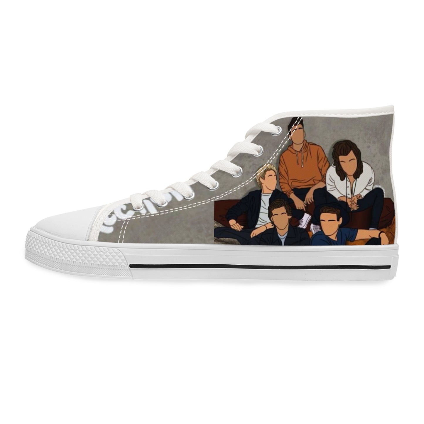 Sneakers - One Direction Made In The A M - Women's High Top Sneakers
