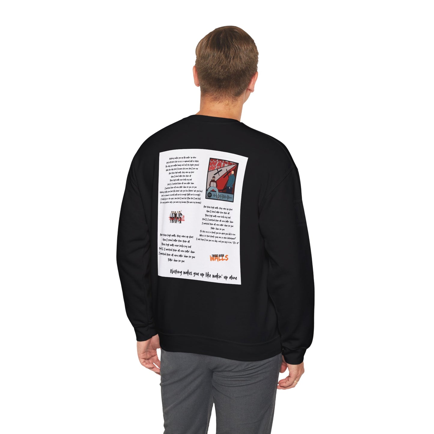LT Walls Lyrics Unisex Sweatshirt.