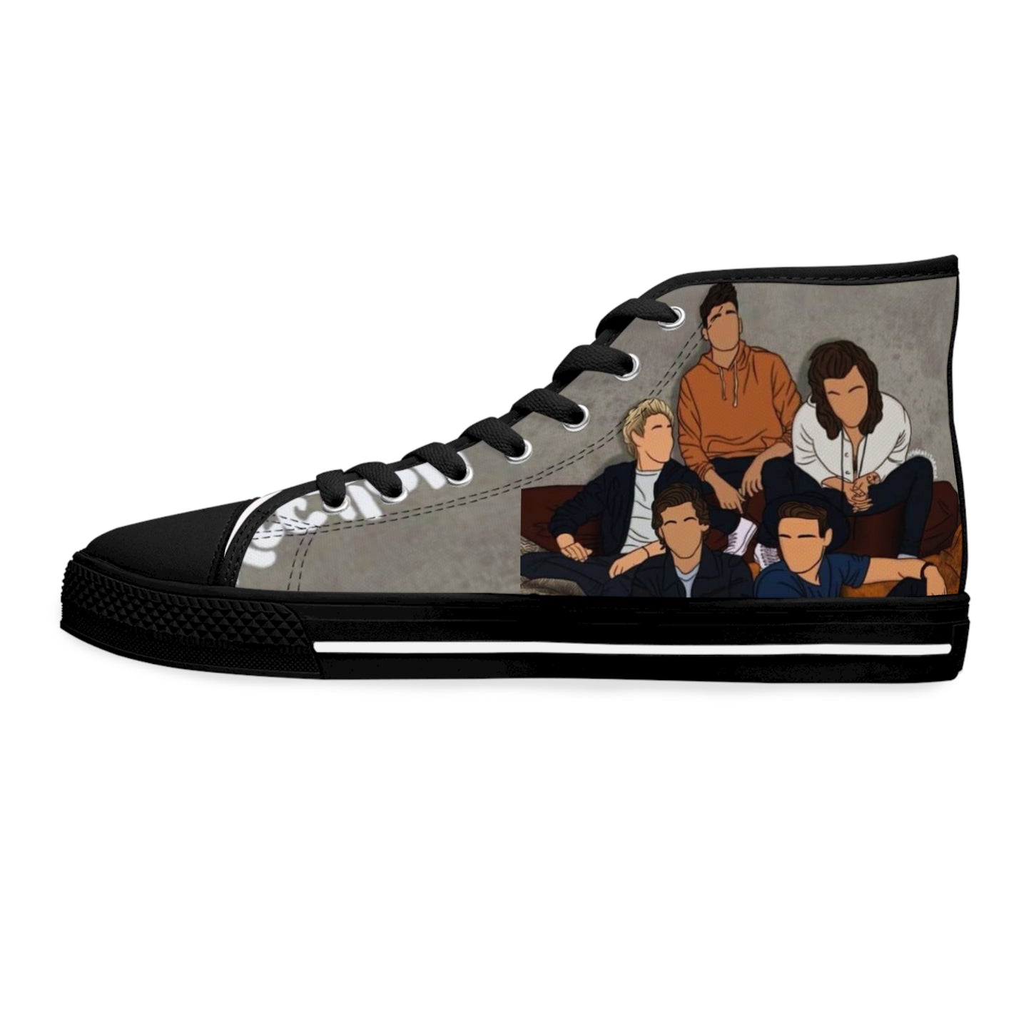 Sneakers - One Direction Made In The A M - Women's High Top Sneakers