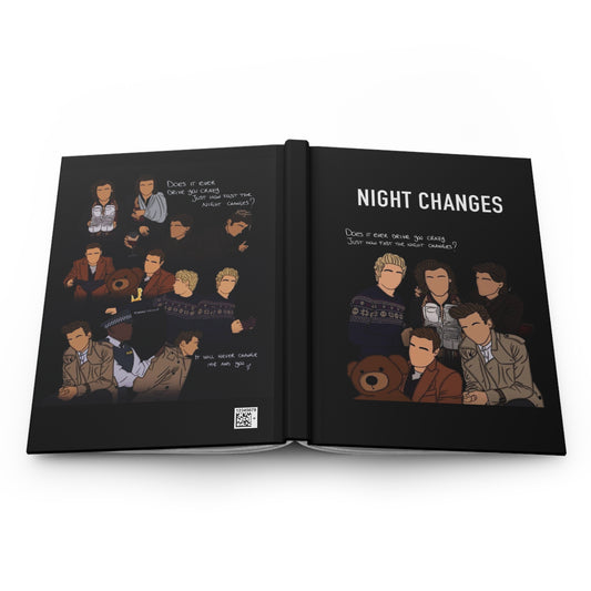 One Direction Night Changes Journal Notebook.