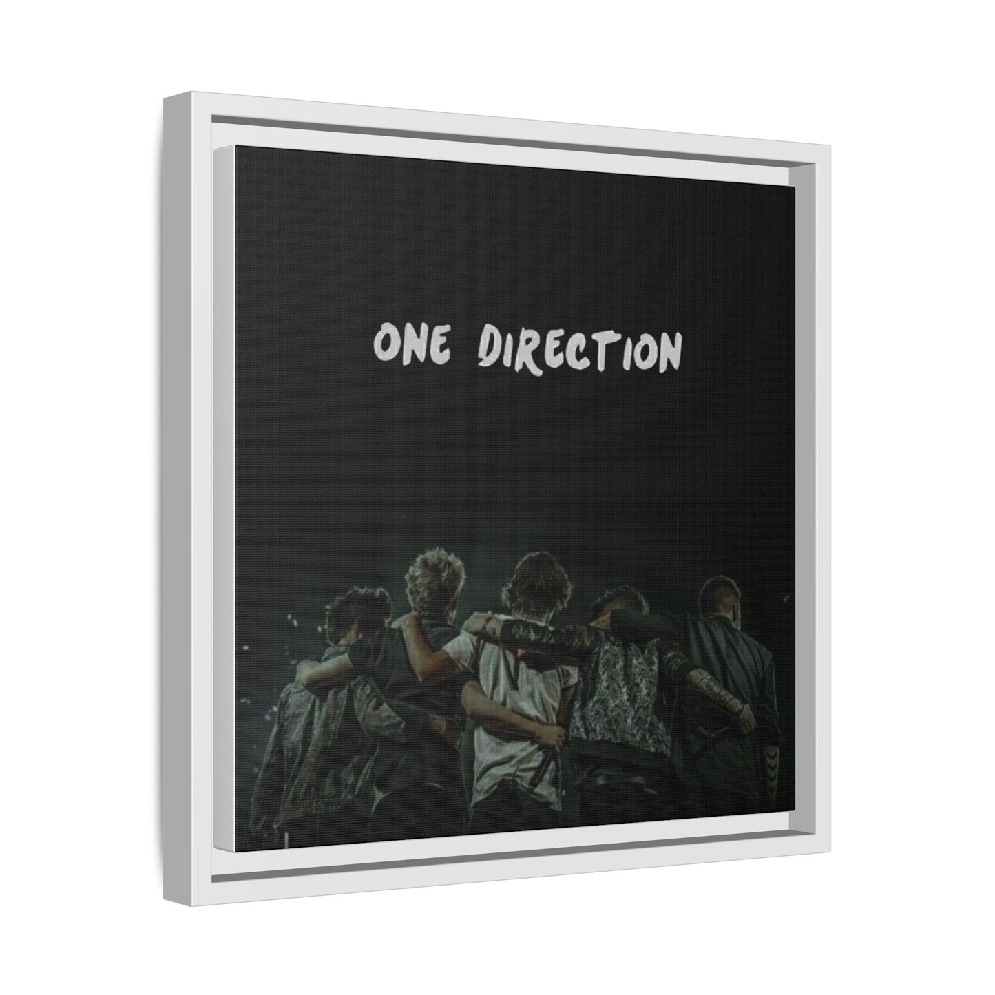 One direction - Matte Canvas, Framed (Multi-color)