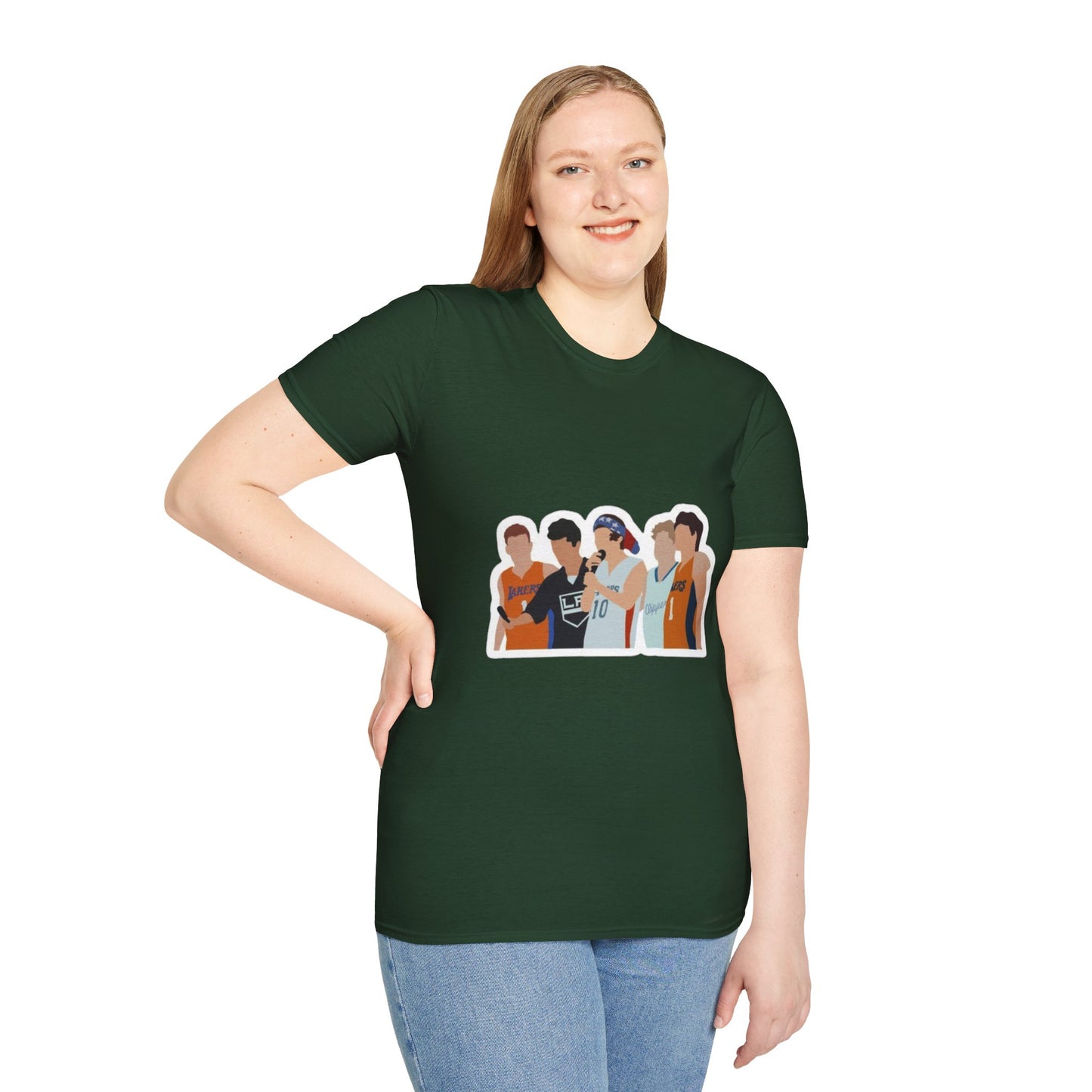 One Direction Midnight , Unisex Softstyle T-Shirt