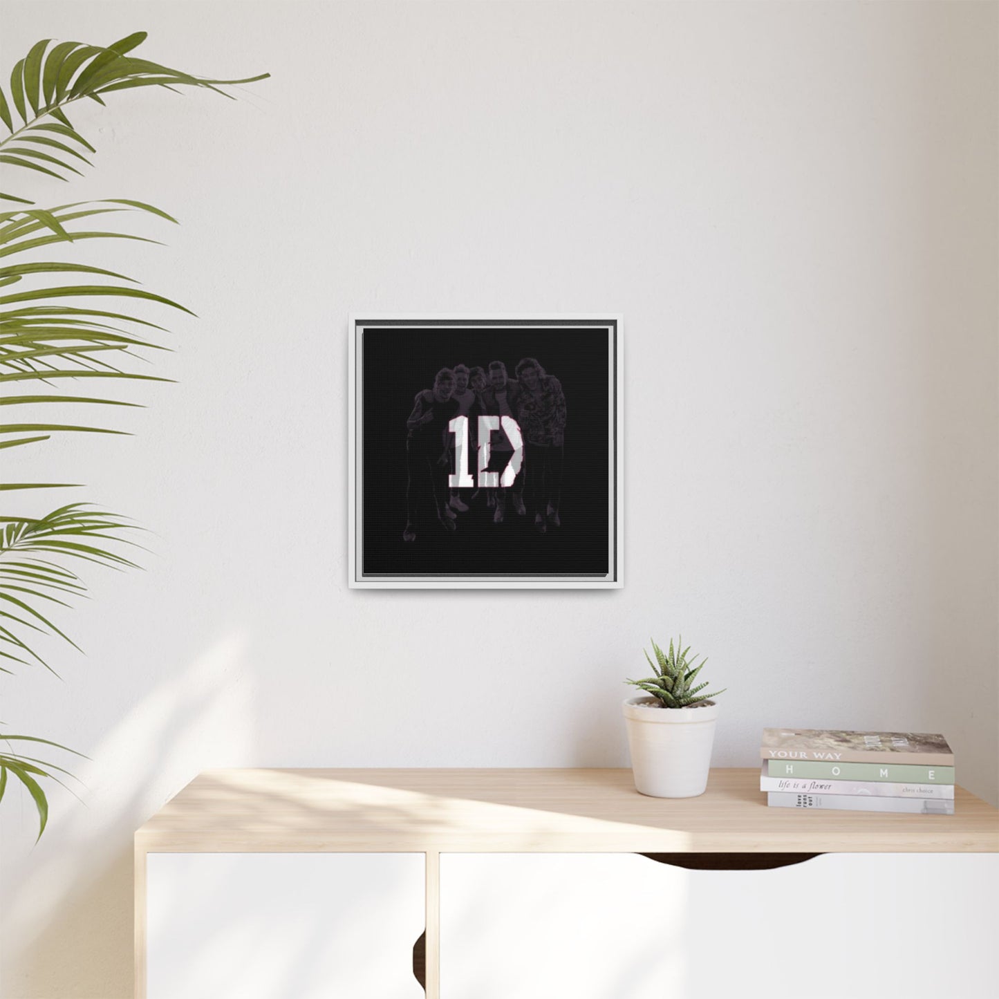 1D Matte Canvas, Framed (Multi-color)