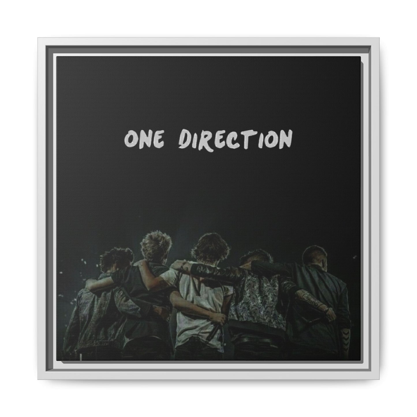 One direction - Matte Canvas, Framed (Multi-color)