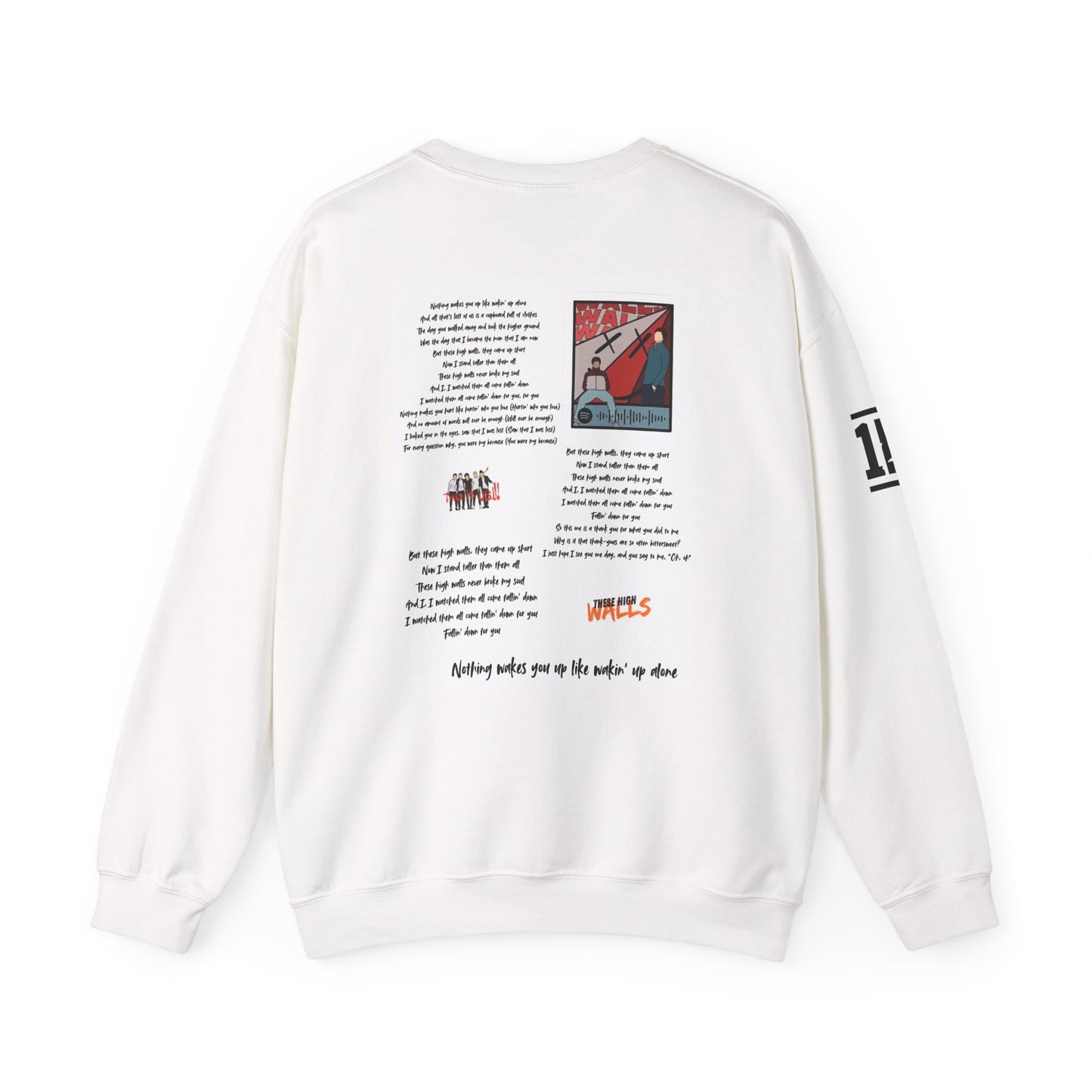 LT Walls Lyrics Unisex Sweatshirt.