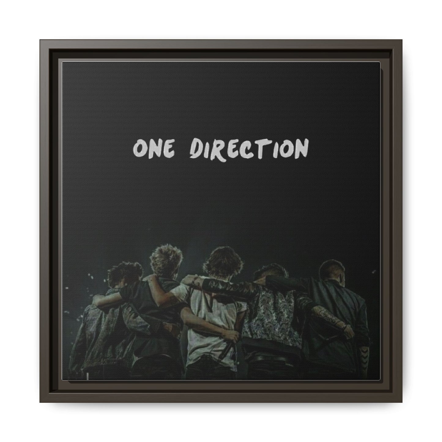 One direction - Matte Canvas, Framed (Multi-color)