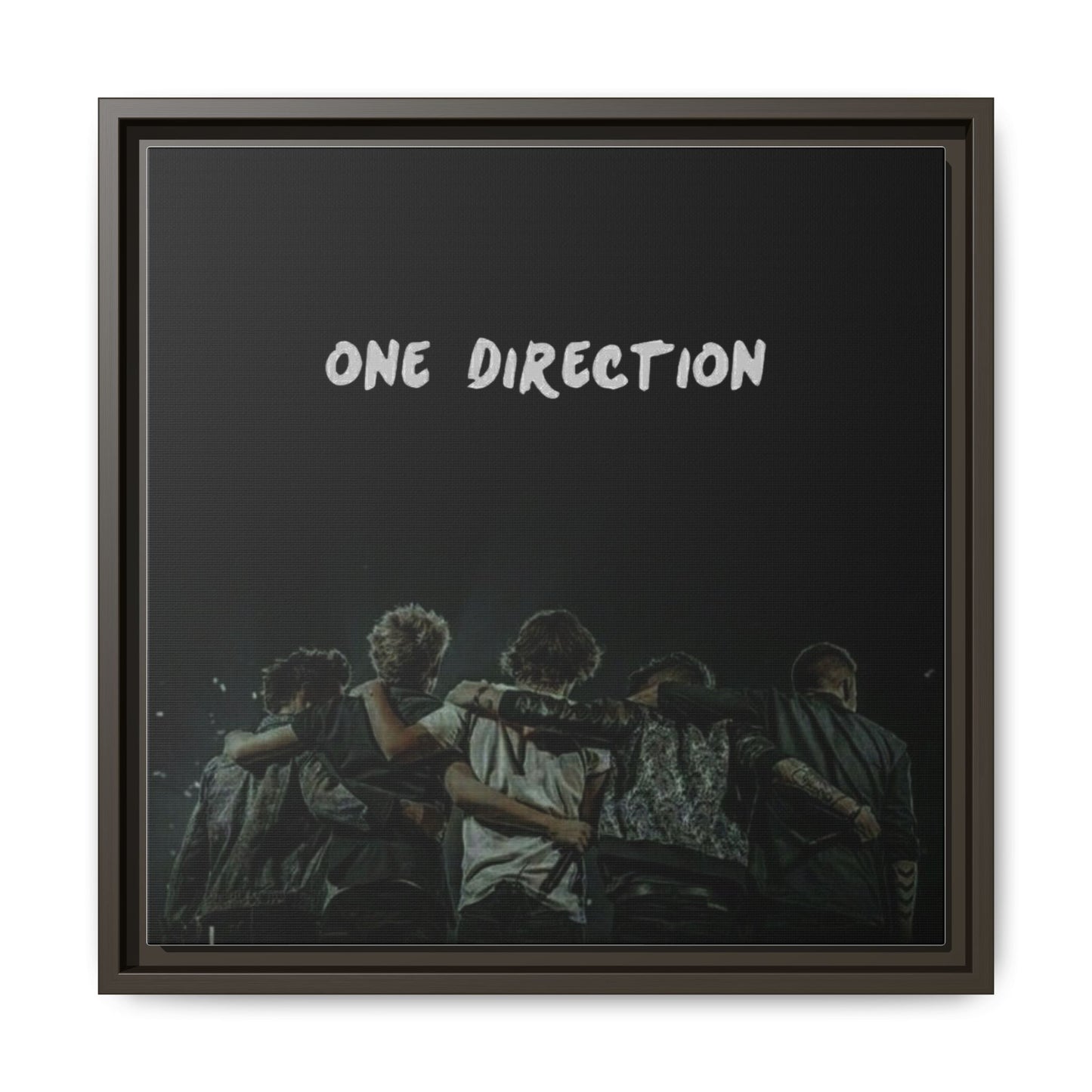 One direction - Matte Canvas, Framed (Multi-color)