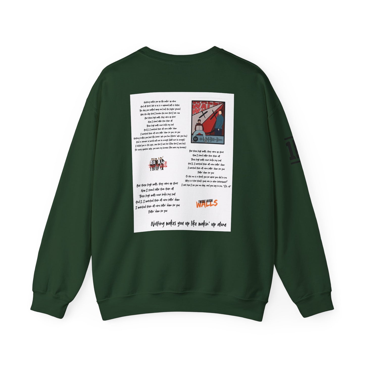 LT Walls Lyrics Unisex Sweatshirt.