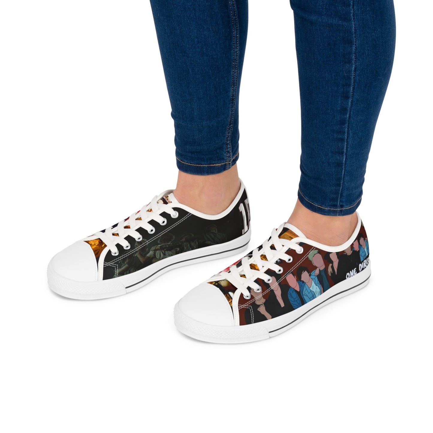 Sneakers - One Direction Memories Women's Low Top Sneakers