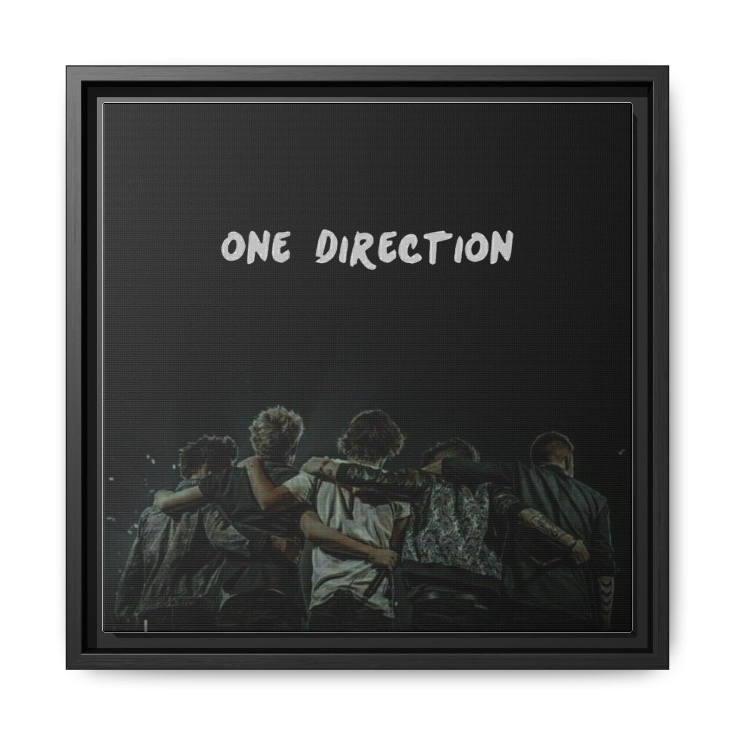 One direction - Matte Canvas, Framed (Multi-color)