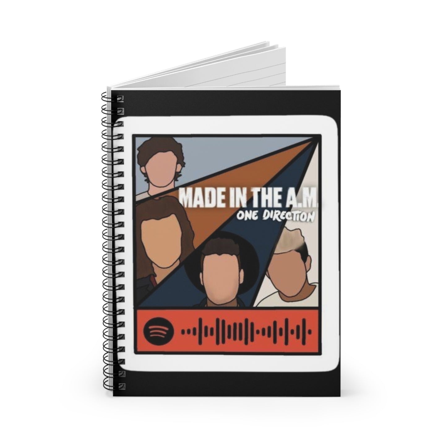 1D Made In The A.M. - Spiral Notebook - Ruled Line