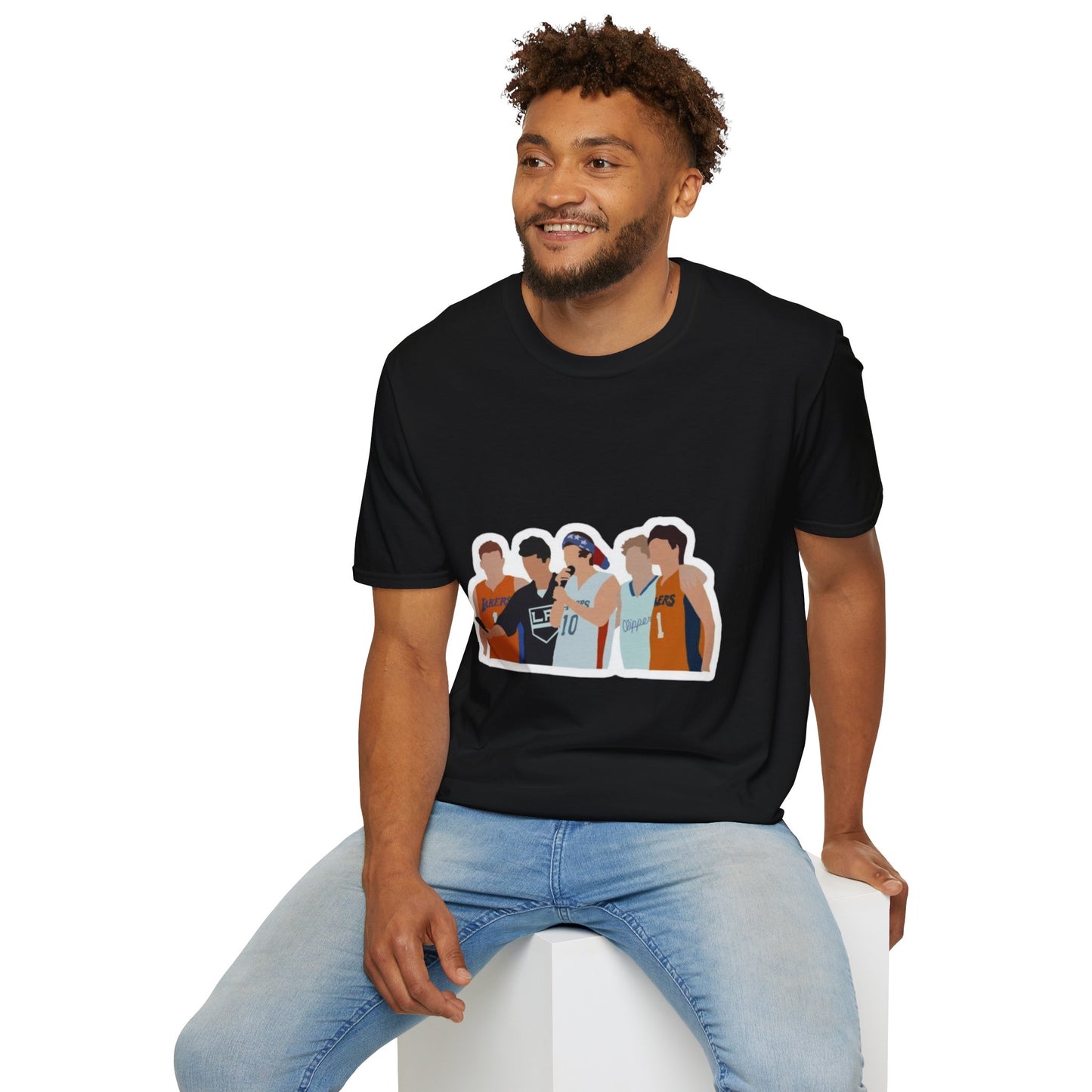 One Direction Midnight , Unisex Softstyle T-Shirt