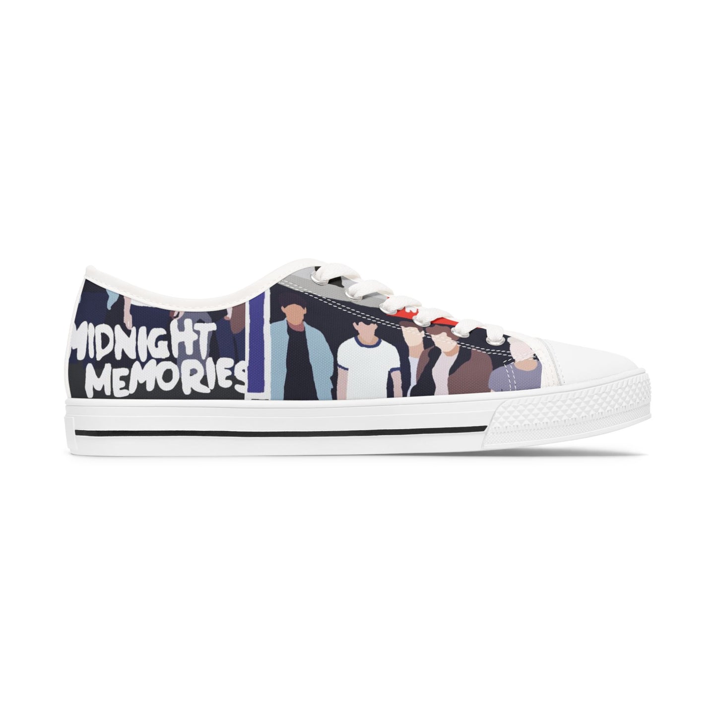 Sneakers - One Direction Memories Women's Low Top Sneakers