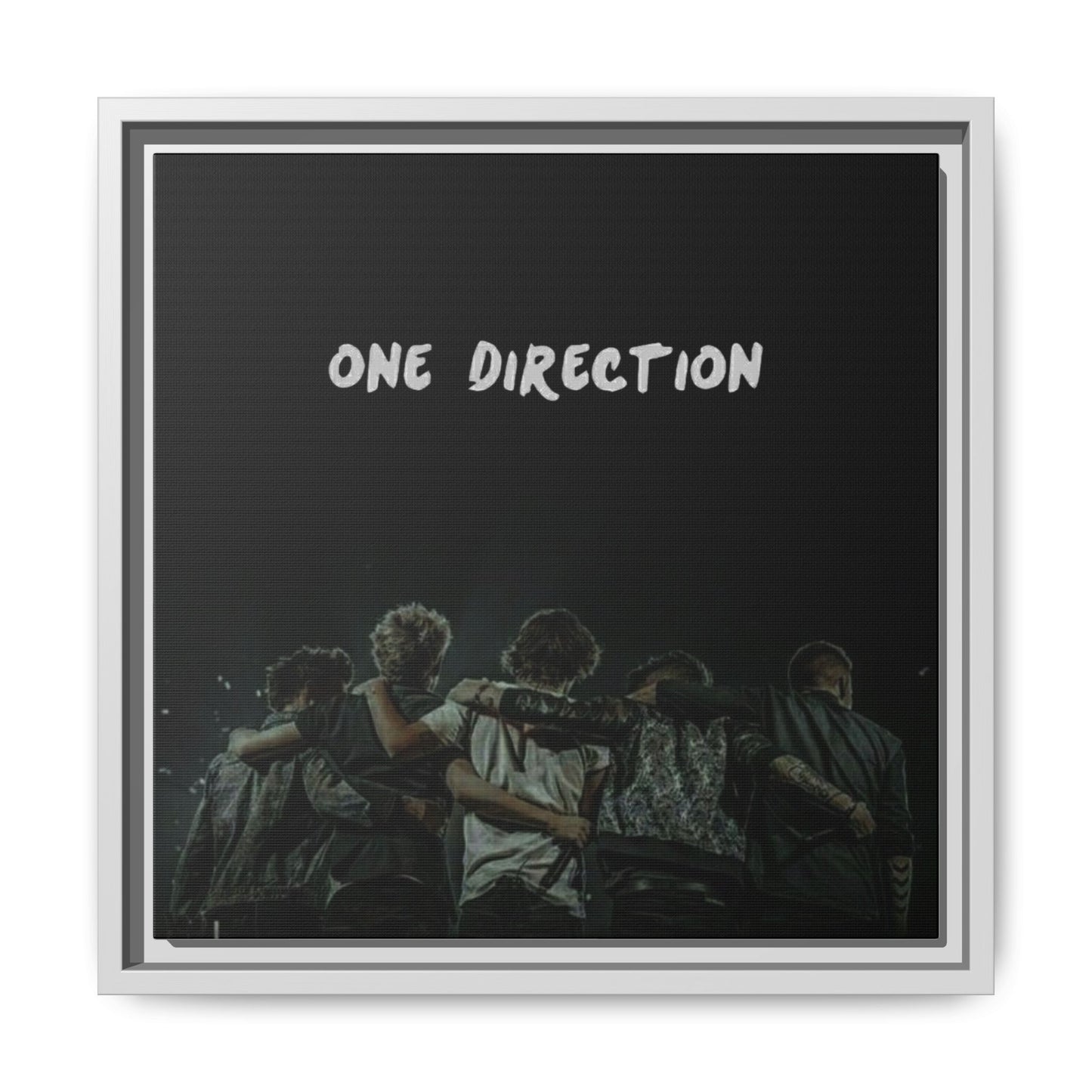 One direction - Matte Canvas, Framed (Multi-color)