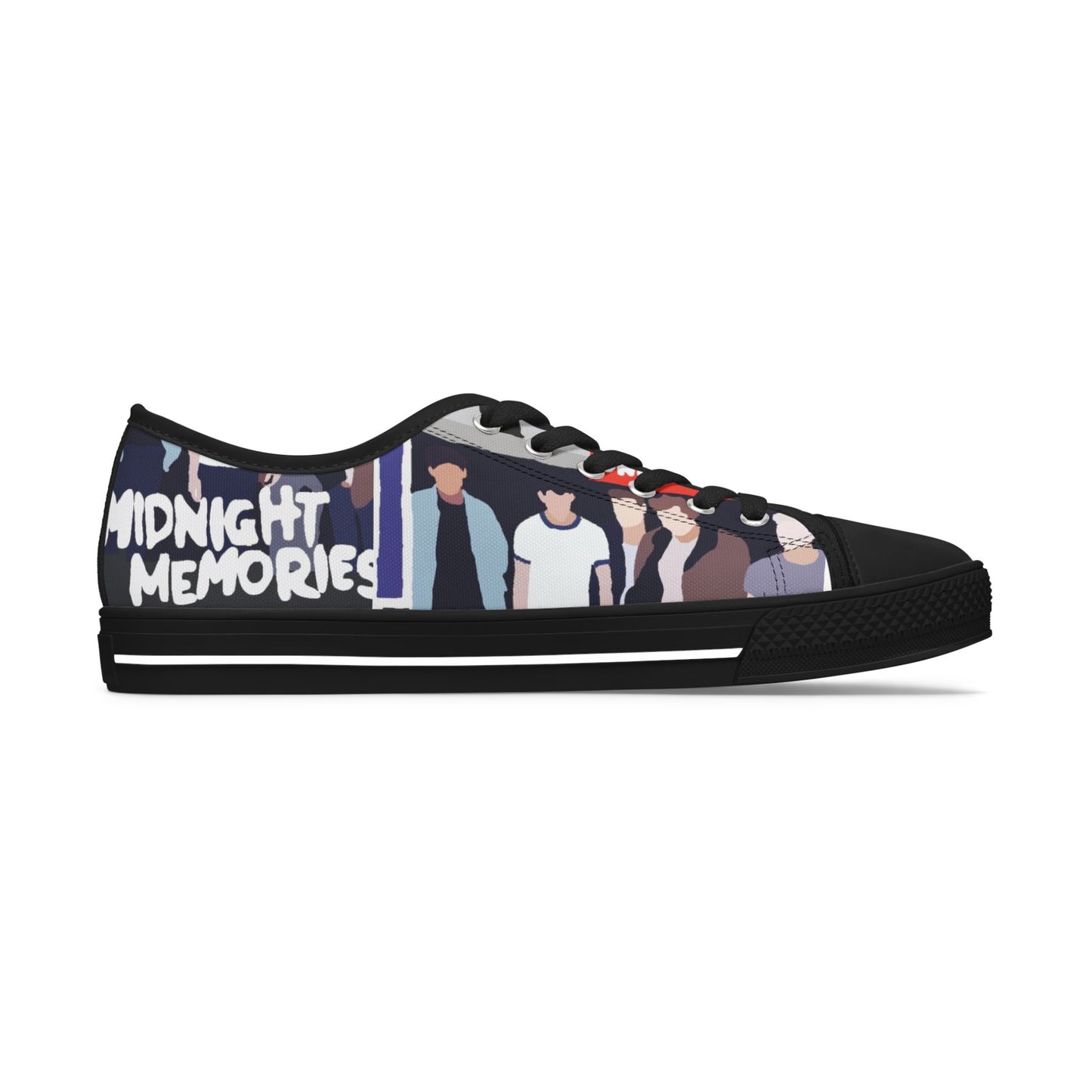 Sneakers - One Direction Memories Women's Low Top Sneakers