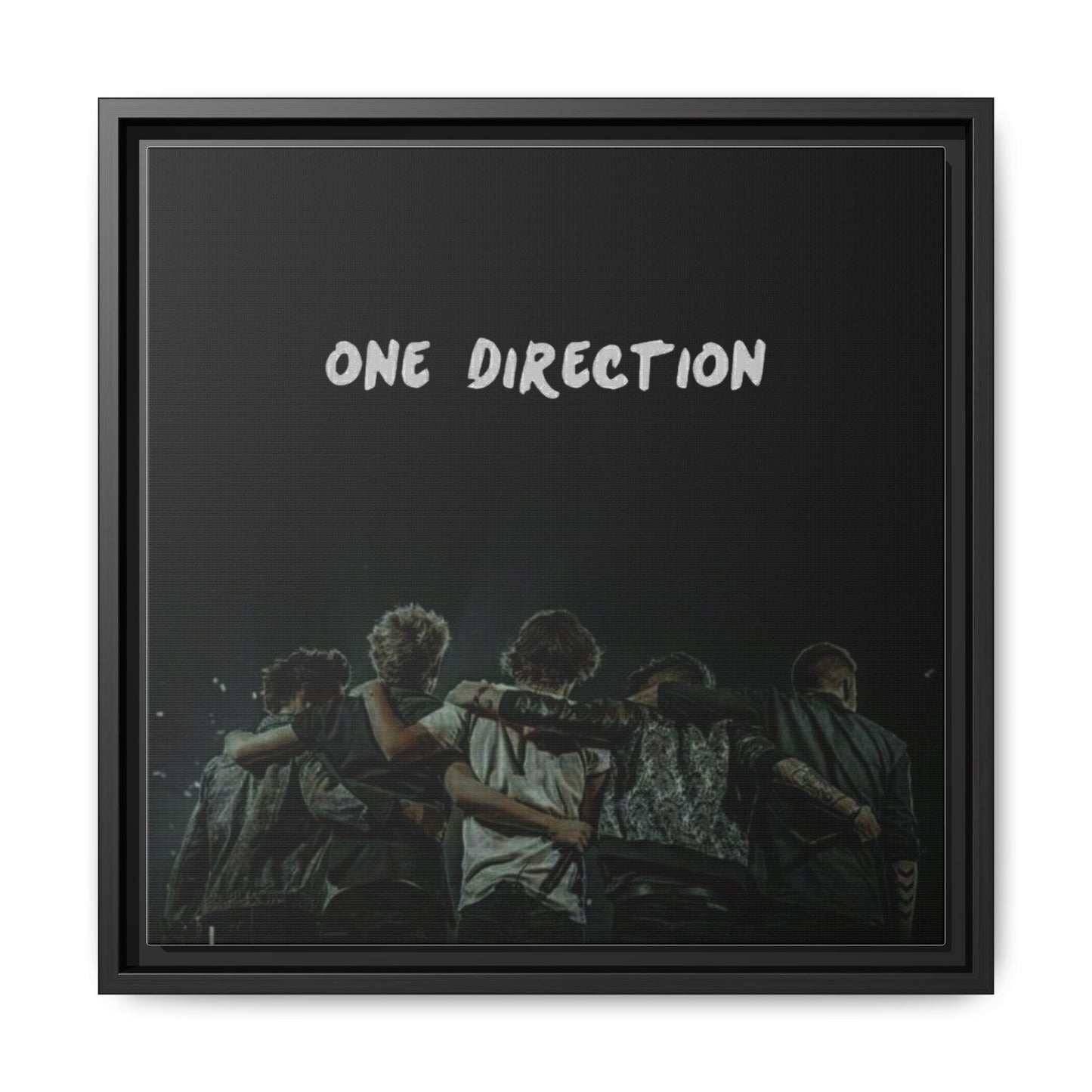 One direction - Matte Canvas, Framed (Multi-color)