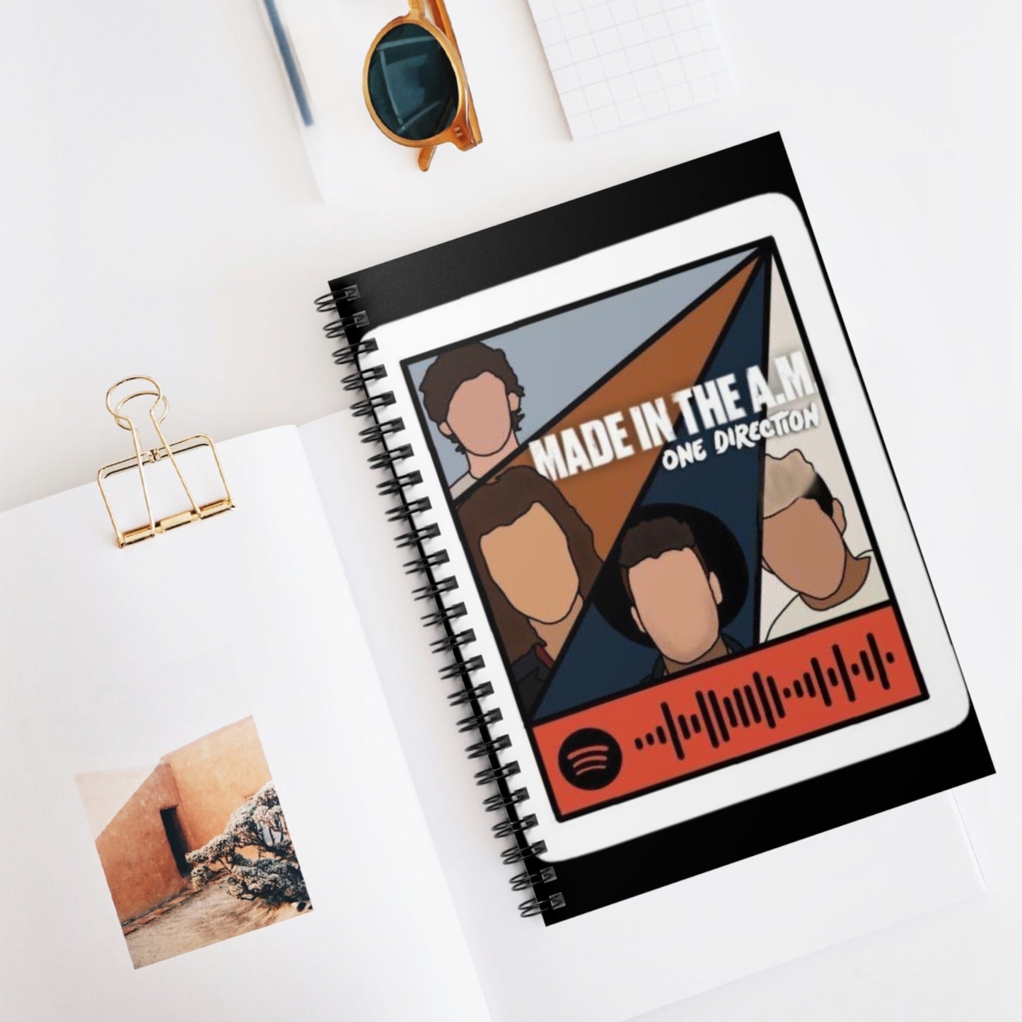 1D Made In The A.M. - Spiral Notebook - Ruled Line